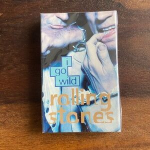 New Rolling Stones I Go Wild Cassette Tape Single Sealed